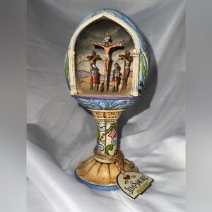 Jim Shore “Into Your Hands I Commit My Spirit” 🥚